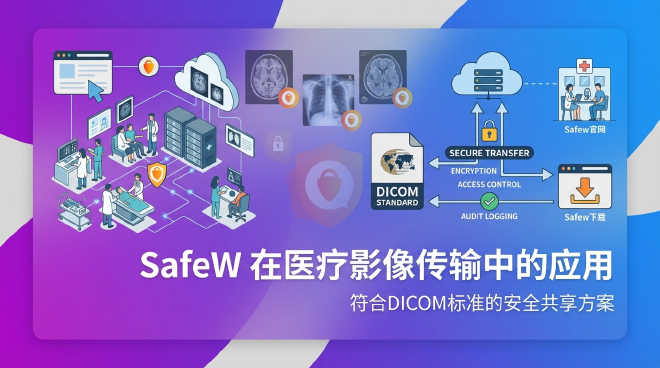 SafeW 医疗影像传输