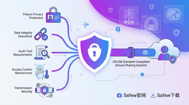 ## 医疗影像传输的安全挑战与合规要求