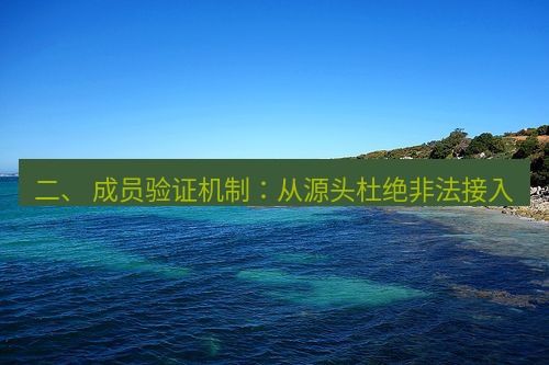 safew 二、 成员验证机制：从源头杜绝非法接入