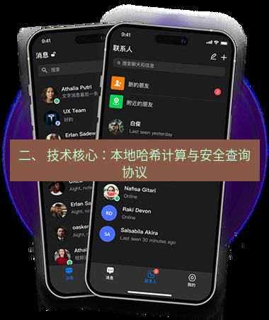 safew下载 二、 技术核心：本地哈希计算与安全查询协议