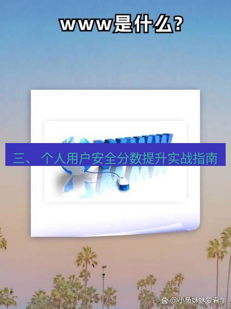 safew下载 三、 个人用户安全分数提升实战指南