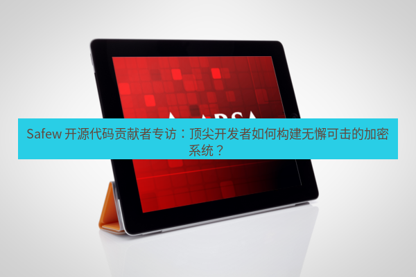 safew下载 Safew 开源代码贡献者专访：顶尖开发者如何构建无懈可击的加密系统？
