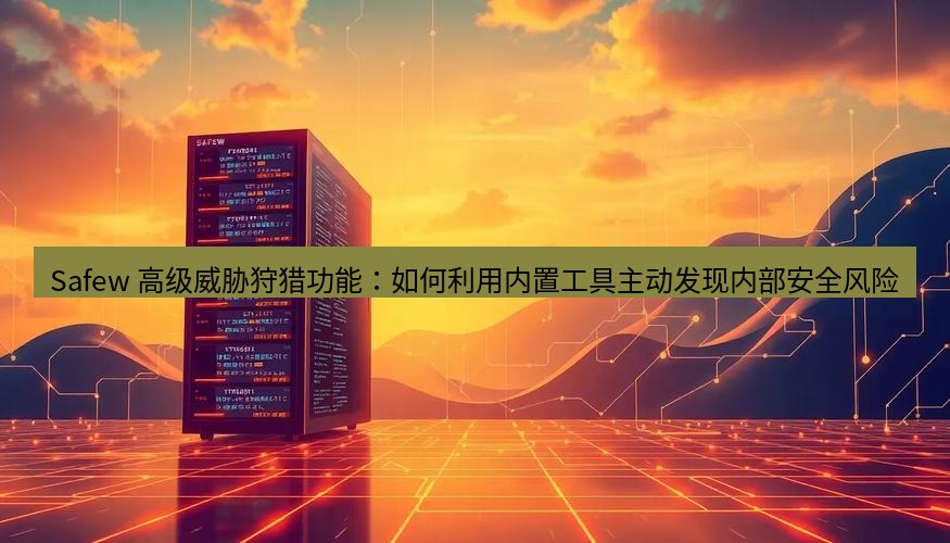 safew下载 Safew 高级威胁狩猎功能：如何利用内置工具主动发现内部安全风险