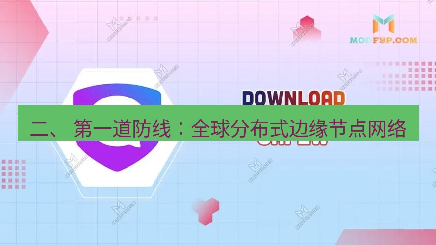 safew下载 二、 第一道防线：全球分布式边缘节点网络