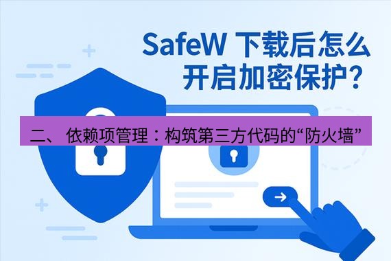 safew下载 二、 依赖项管理：构筑第三方代码的“防火墙”