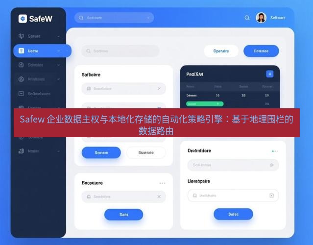 safew下载 Safew 企业数据主权与本地化存储的自动化策略引擎：基于地理围栏的数据路由