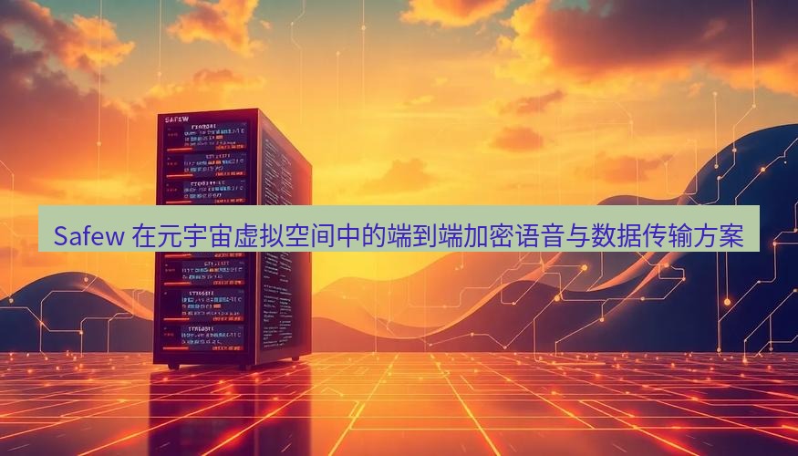 safew下载 Safew 在元宇宙虚拟空间中的端到端加密语音与数据传输方案
