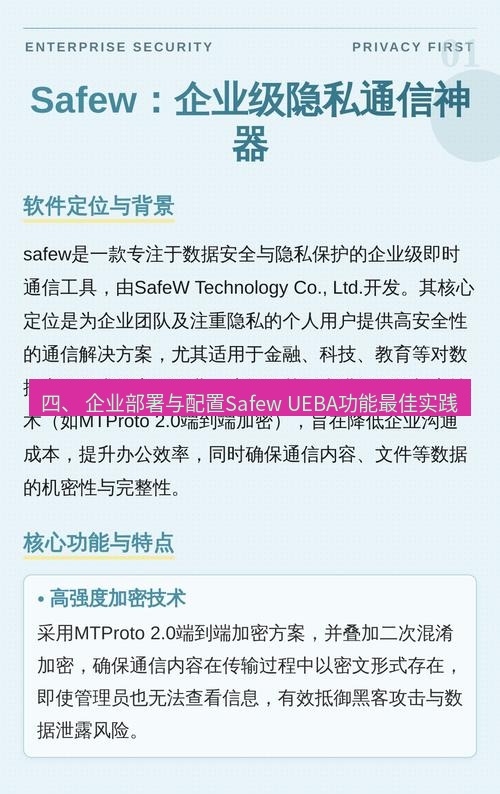 safew下载 四、 企业部署与配置Safew UEBA功能最佳实践