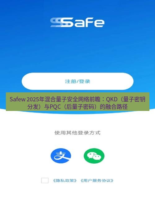 safew下载 Safew 2025年混合量子安全网络前瞻：QKD（量子密钥分发）与PQC（后量子密码）的融合路径