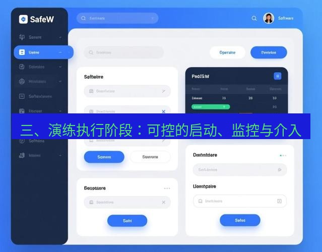 safew下载 三、演练执行阶段：可控的启动、监控与介入