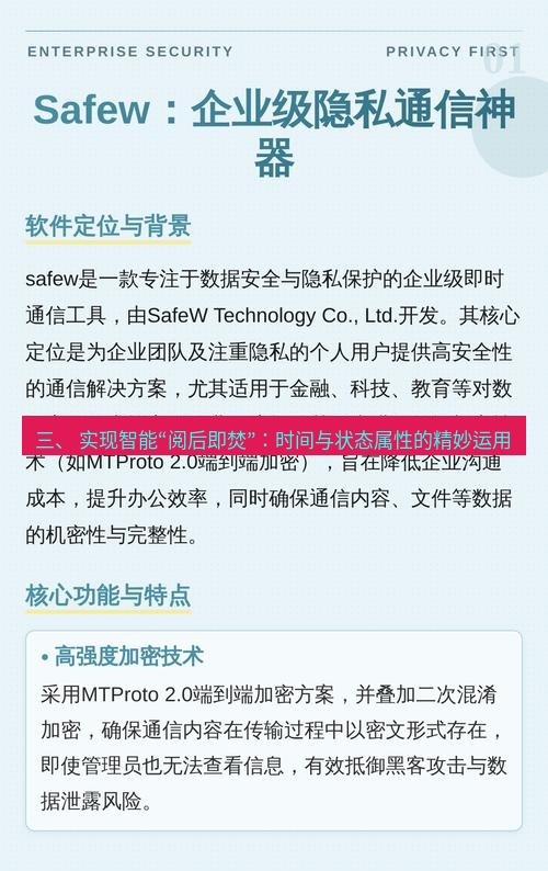 safew下载 三、 实现智能“阅后即焚”：时间与状态属性的精妙运用