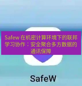safew下载 Safew 在机密计算环境下的联邦学习协作：安全聚合多方数据的通讯保障