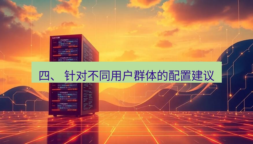 safew下载 四、 针对不同用户群体的配置建议