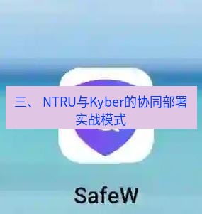 safew下载 三、 NTRU与Kyber的协同部署实战模式