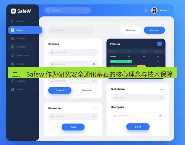safew下载 二、 Safew 作为研究安全通讯基石的核心理念与技术保障