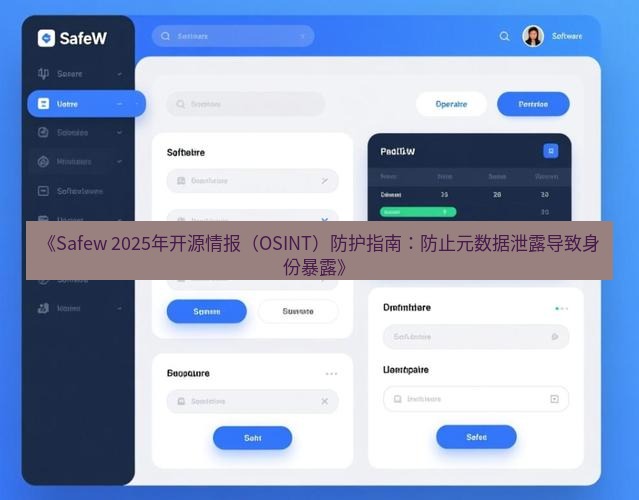 safew下载 《Safew 2025年开源情报（OSINT）防护指南：防止元数据泄露导致身份暴露》