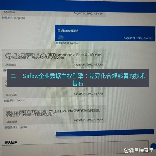 safew下载 二、 Safew企业数据主权引擎：差异化合规部署的技术基石