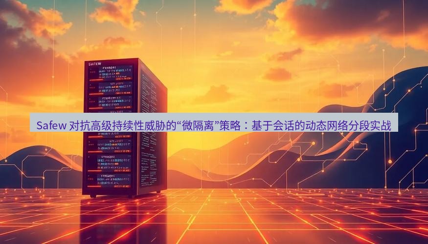 safew下载 Safew 对抗高级持续性威胁的“微隔离”策略：基于会话的动态网络分段实战